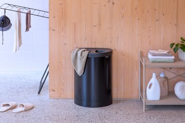 Cesto de roupa Brabantia seletor 55 L - Preto mate - Brabantia