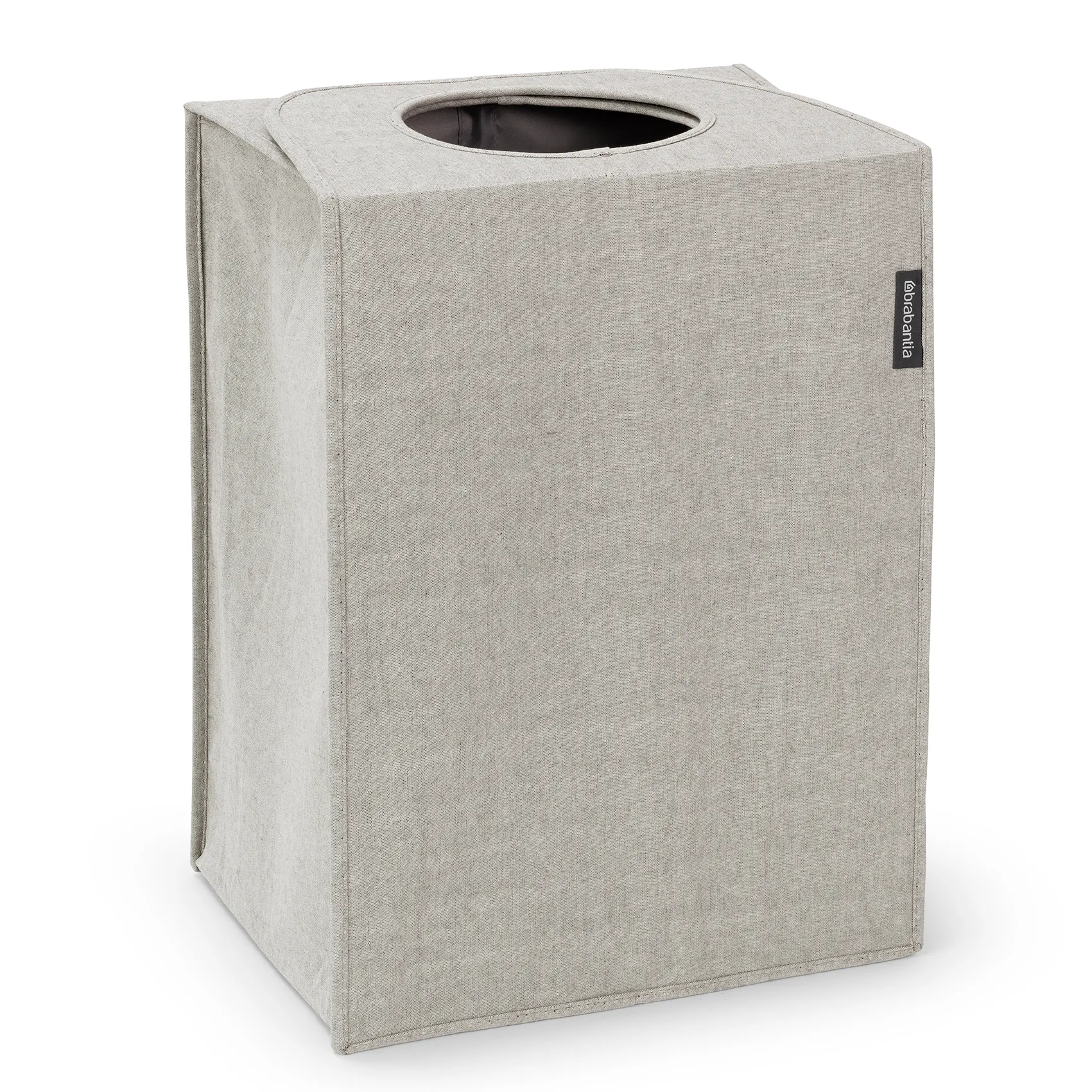 Cesto de roupa de tecido Brabantia retangular 55 litros, light grey Brabantia