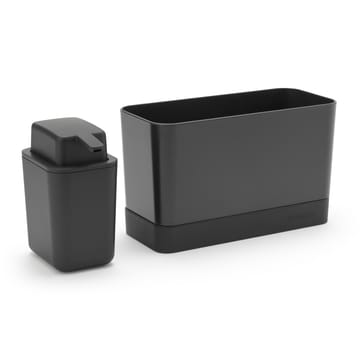 Cesto para lava louça com dispensador de sabão Brabantia - dark grey - Brabantia