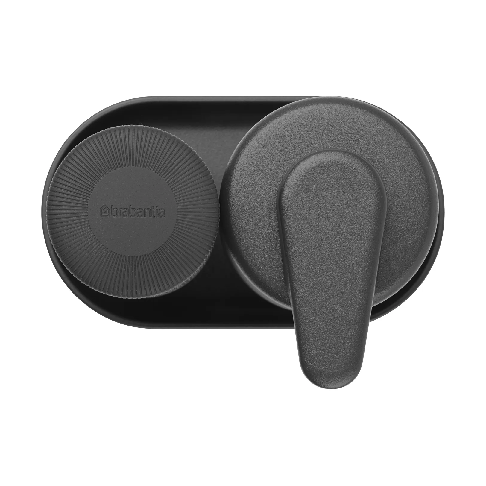  Conjunto Porta sabão/detergente SinkStyle , Mineral Infinite Grey Brabantia