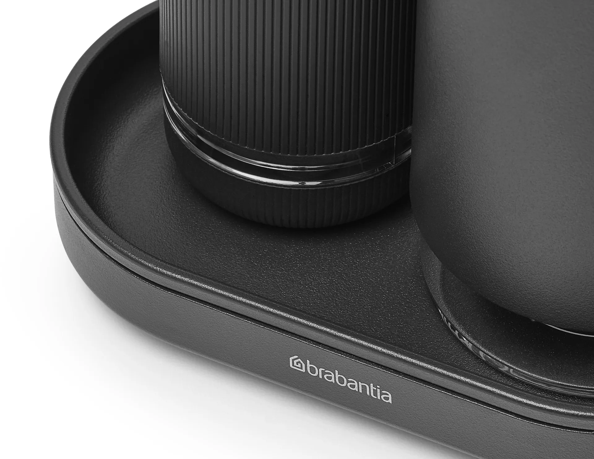  Conjunto Porta sabão/detergente SinkStyle , Mineral Infinite Grey Brabantia