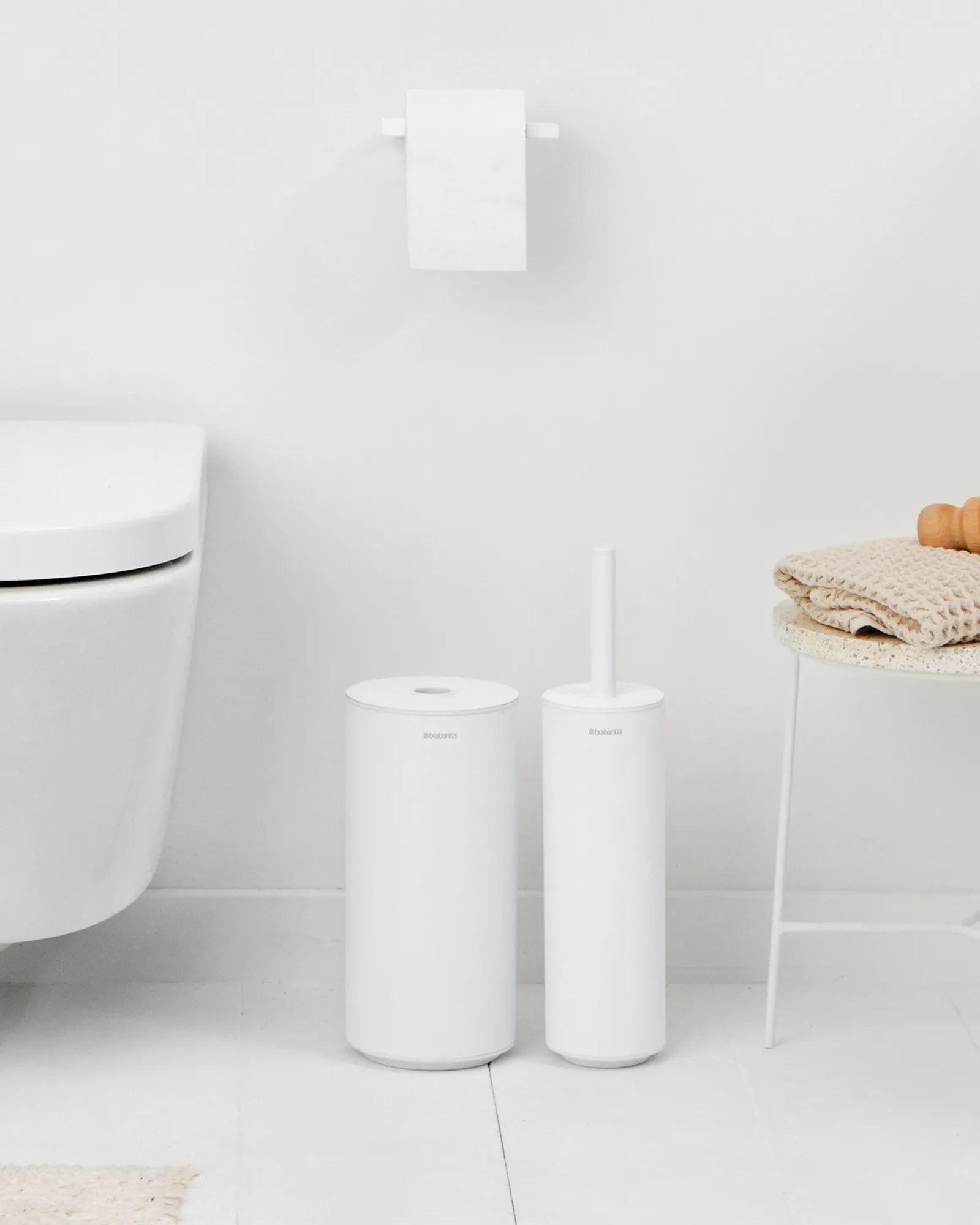 Conjunto sanitário Mindset 3 peças, Mineral Fresh White Brabantia