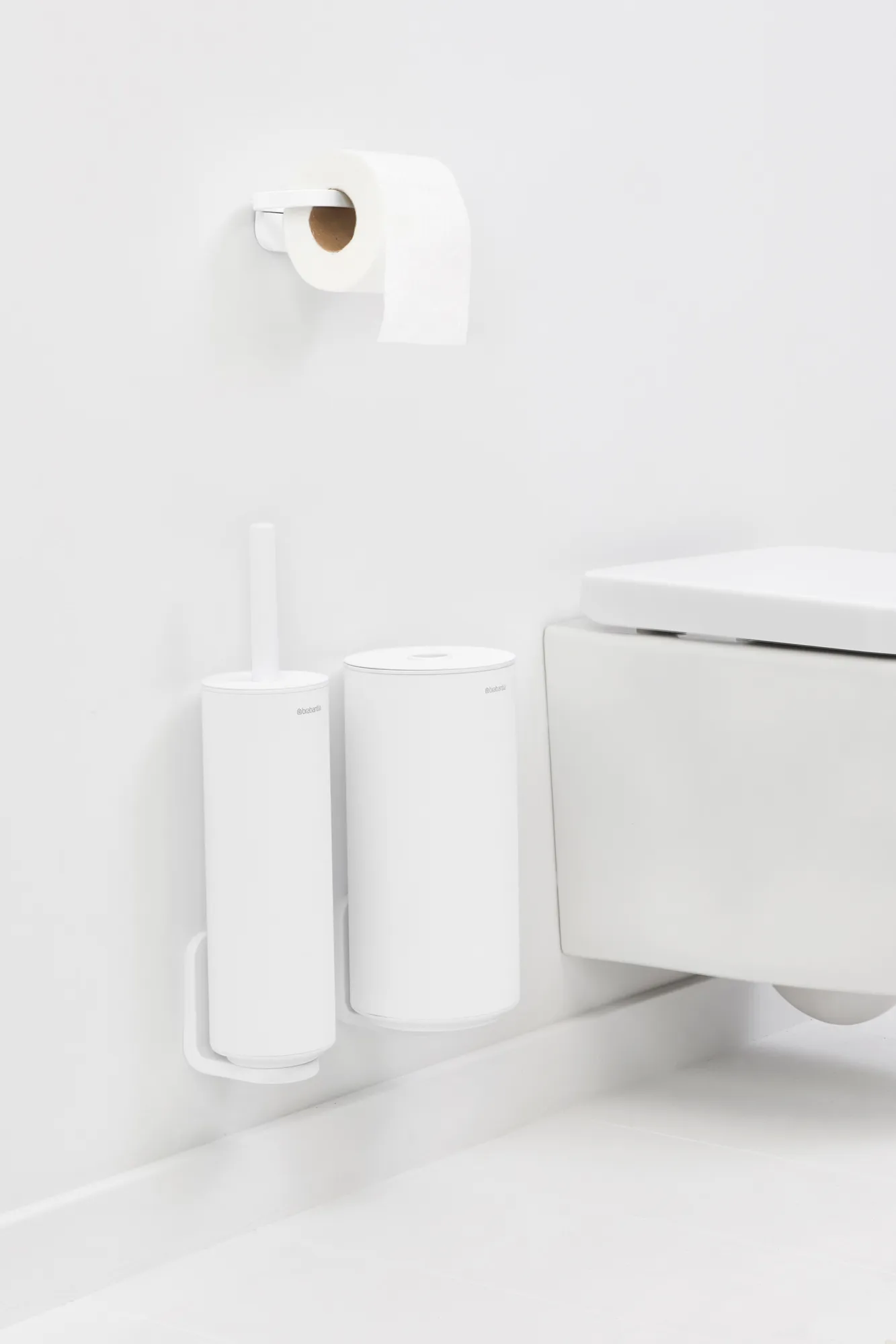 Conjunto sanitário Mindset 3 peças, Mineral Fresh White Brabantia
