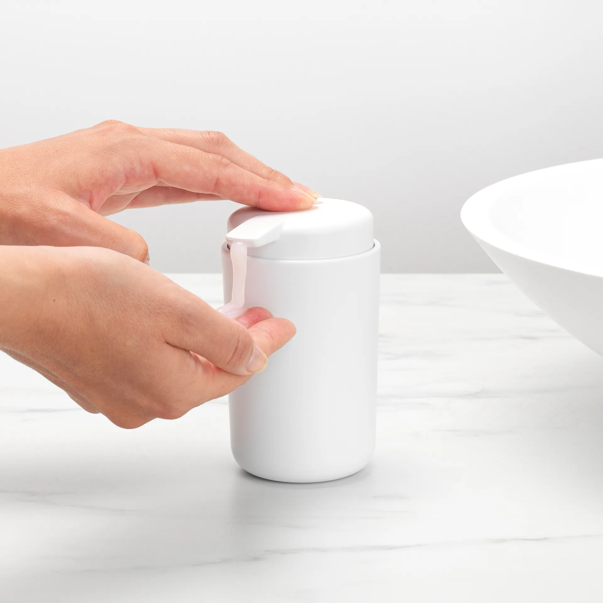 Dispensador de sabão Brabantia 14 cm, branco Brabantia