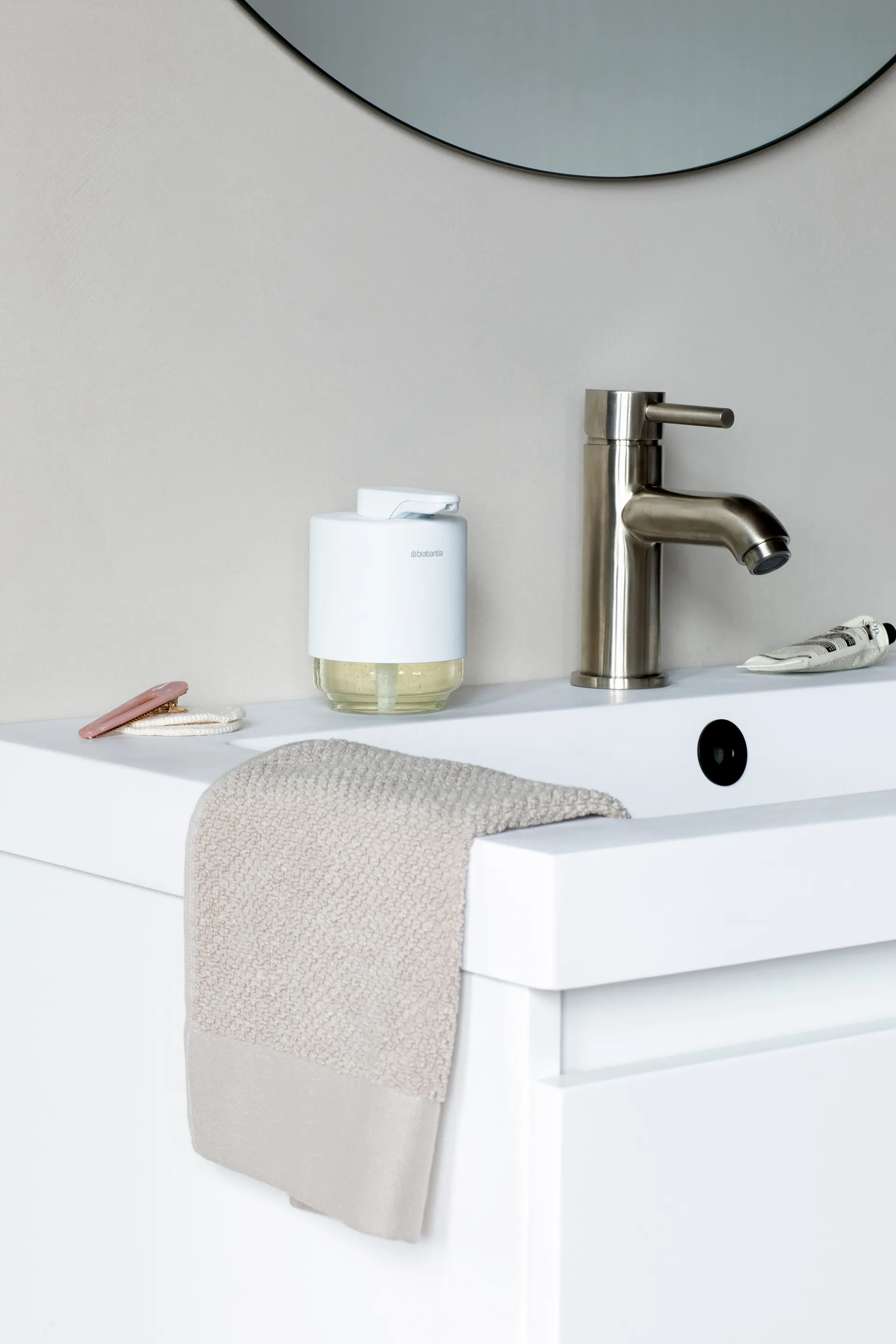 Dispensador de sabão MindSet, Mineral Fresh White Brabantia