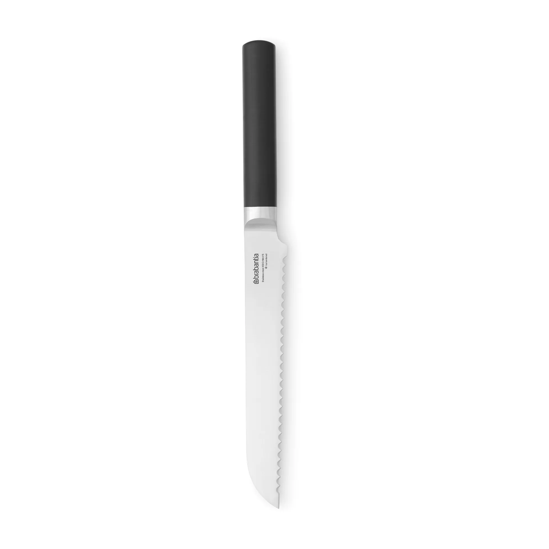 Faca para pão Profile 35 cm, Preto-aço inoxidável  Brabantia