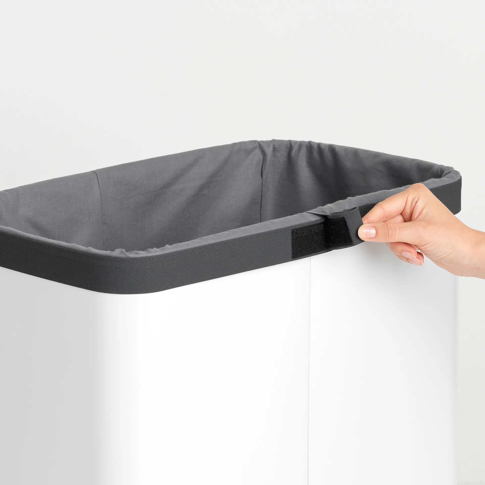 Forro de cesto para roupa suja Bo 60 L, cinza Brabantia