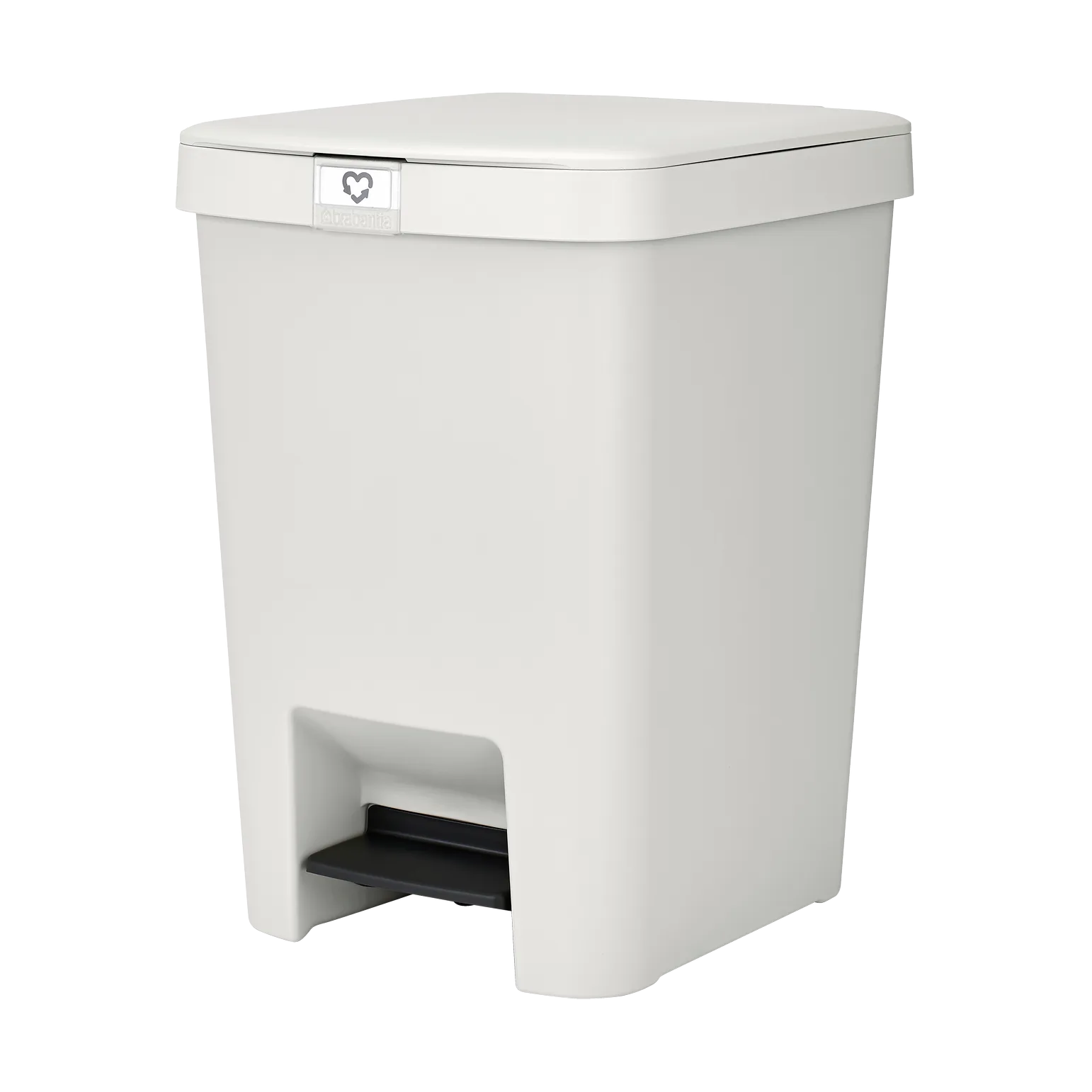 Lixeira pedal 25 L StepUp, Cinzento claro  Brabantia