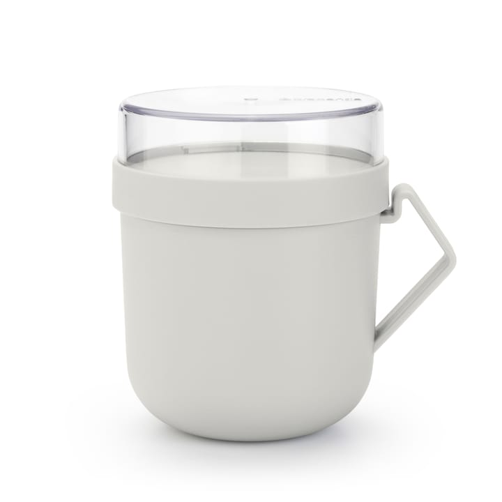 Make & Take Caneca para sopa 0.6 L - Cinza claro - Brabantia