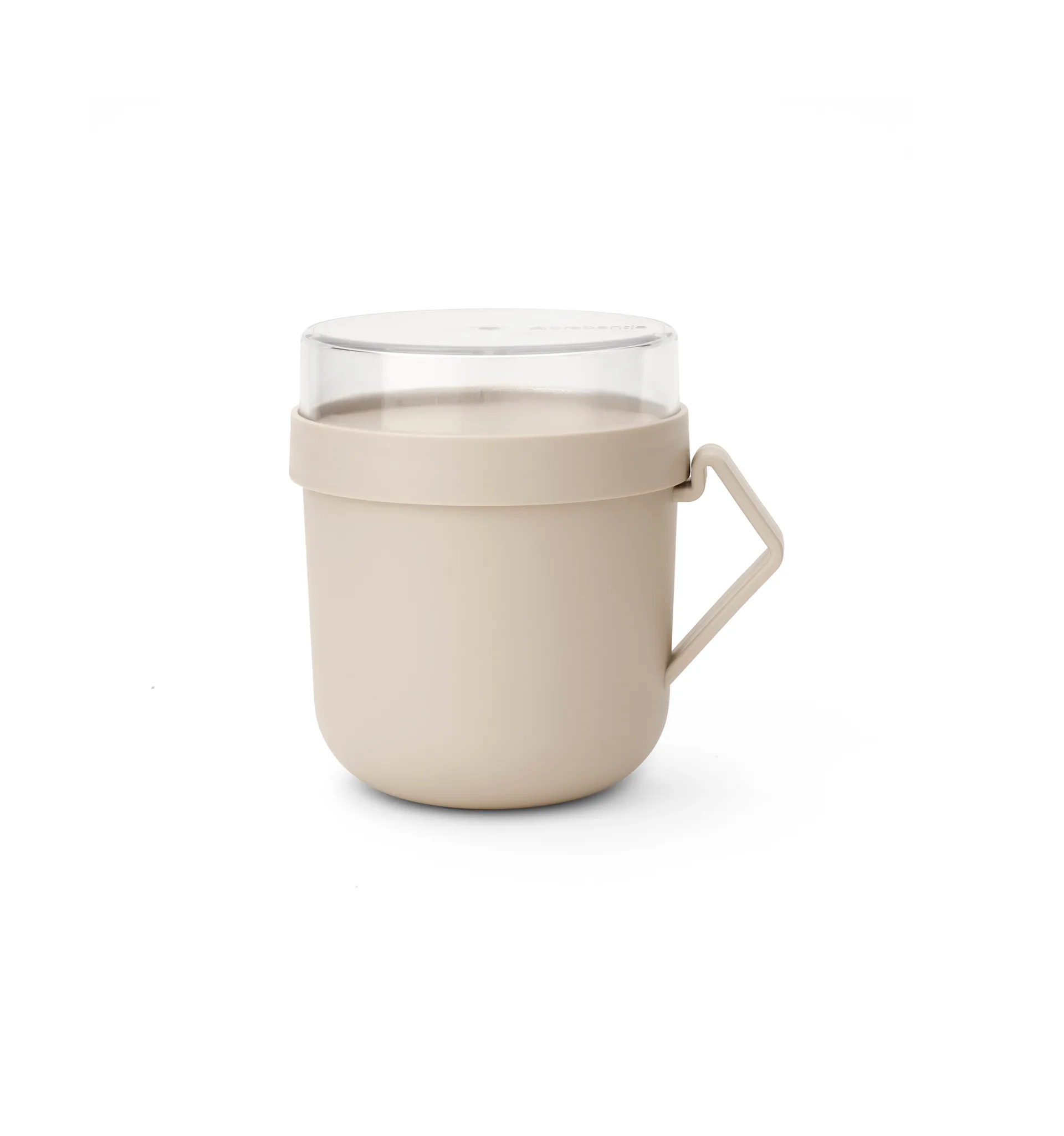 Make & Take Caneca para sopa 0.6 L, Soft Beige Brabantia