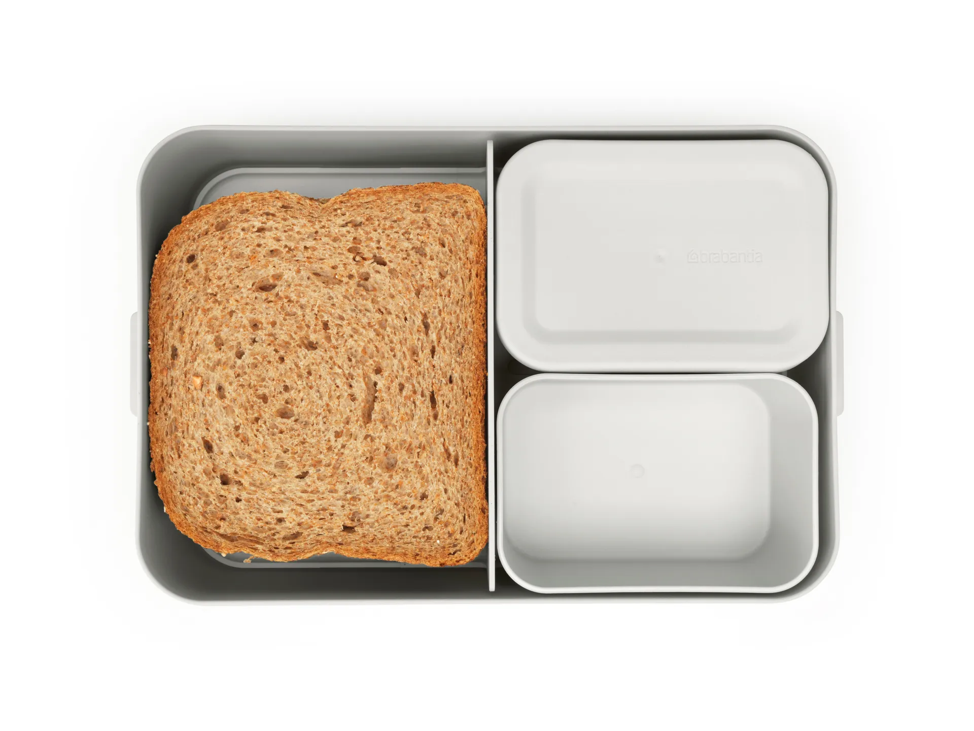 Make & Take lancheira Bento grande 2 L, Cinza claro Brabantia