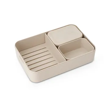 Make & Take lancheira Bento grande 2 L - Soft Beige - Brabantia