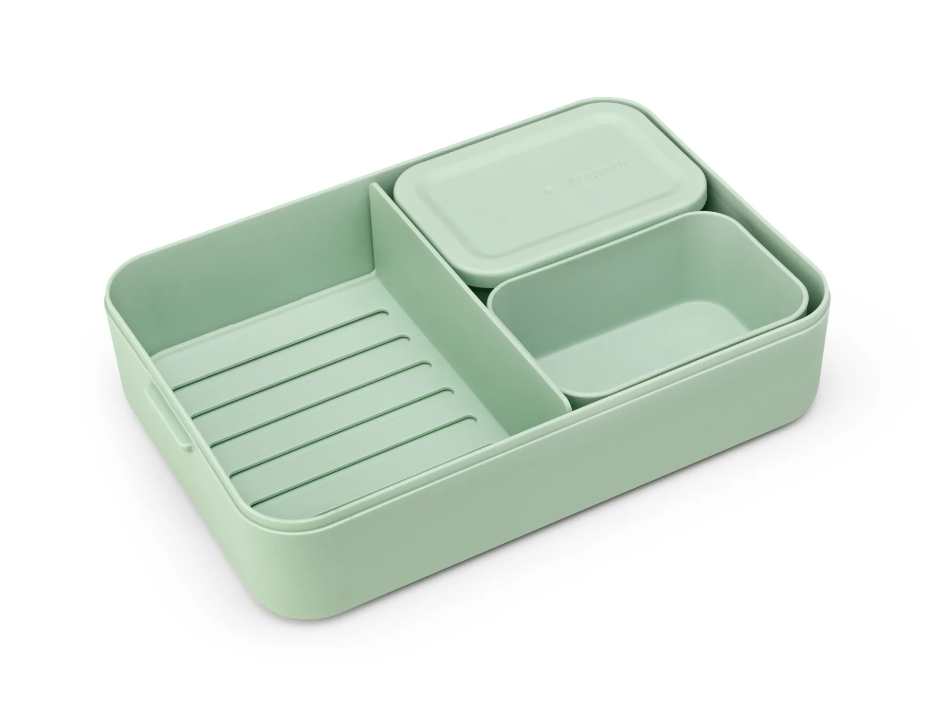Make & Take lancheira Bento grande 2 L, Verde jade Brabantia