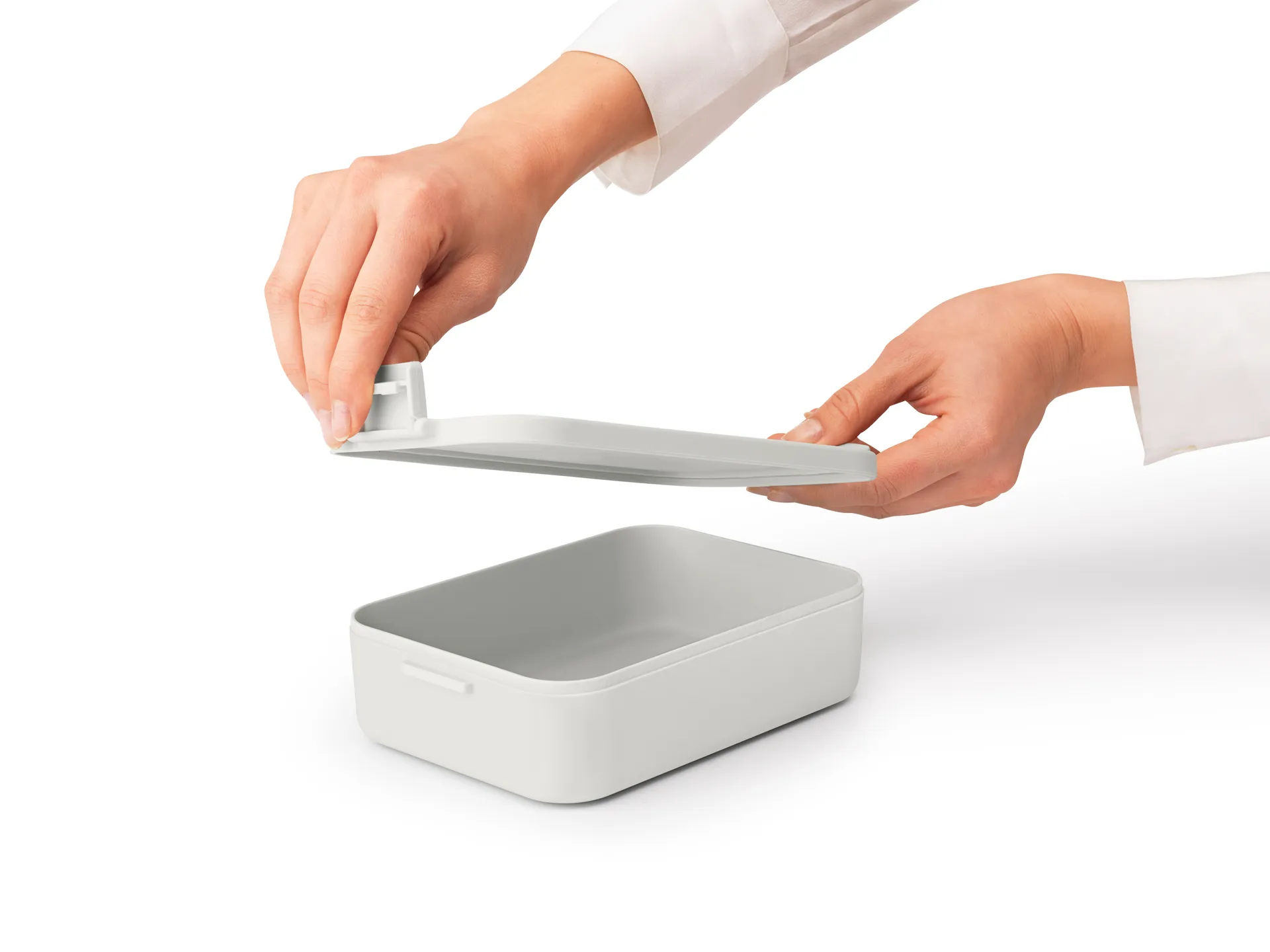 Make & Take lancheira - médio 1.1 L, Cinza claro Brabantia