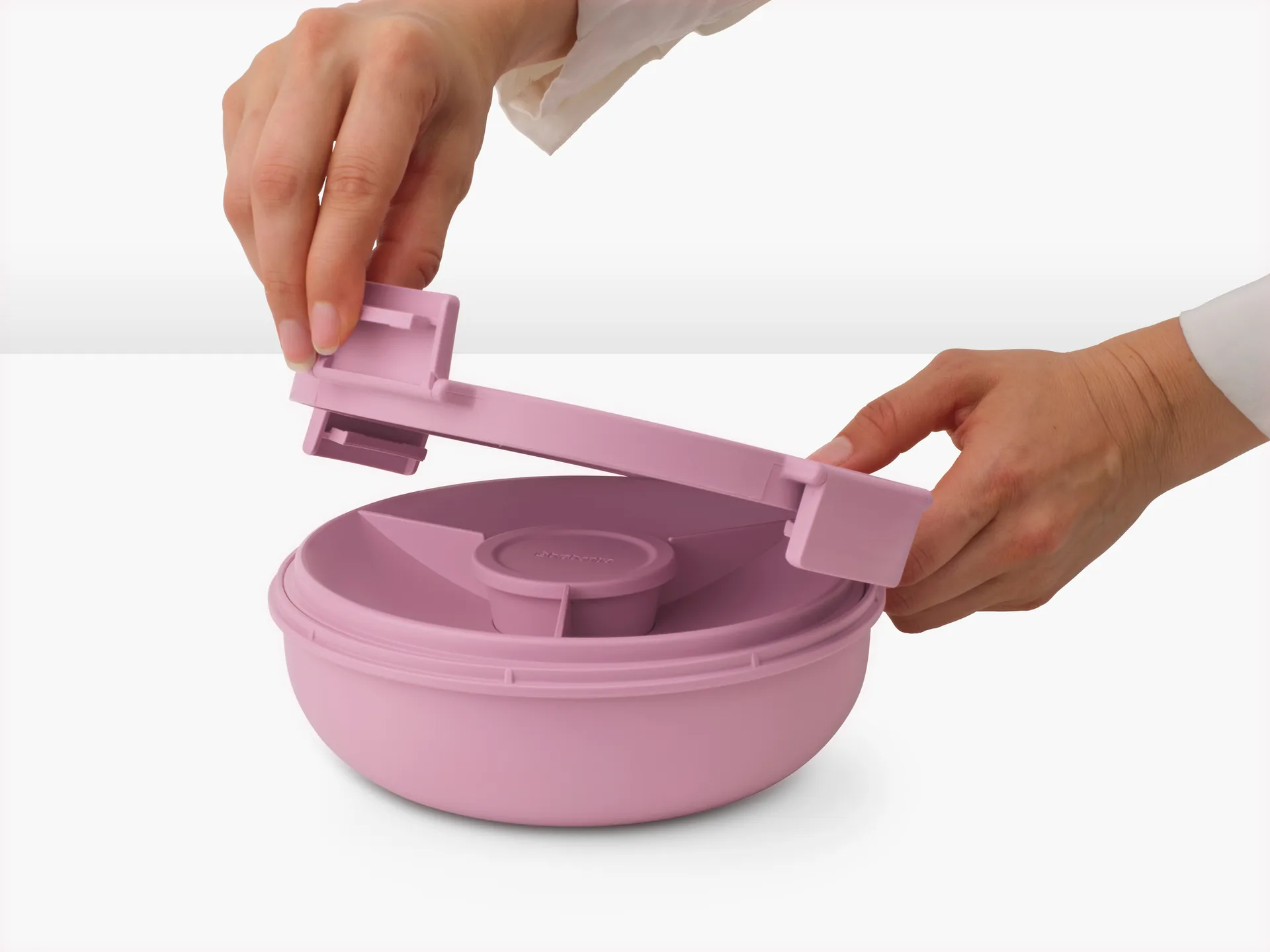 Make & Take tigela de salada 1.3 L, Lilac Pink Brabantia