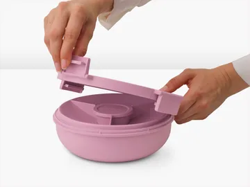 Make & Take tigela de salada 1.3 L - Lilac Pink - Brabantia