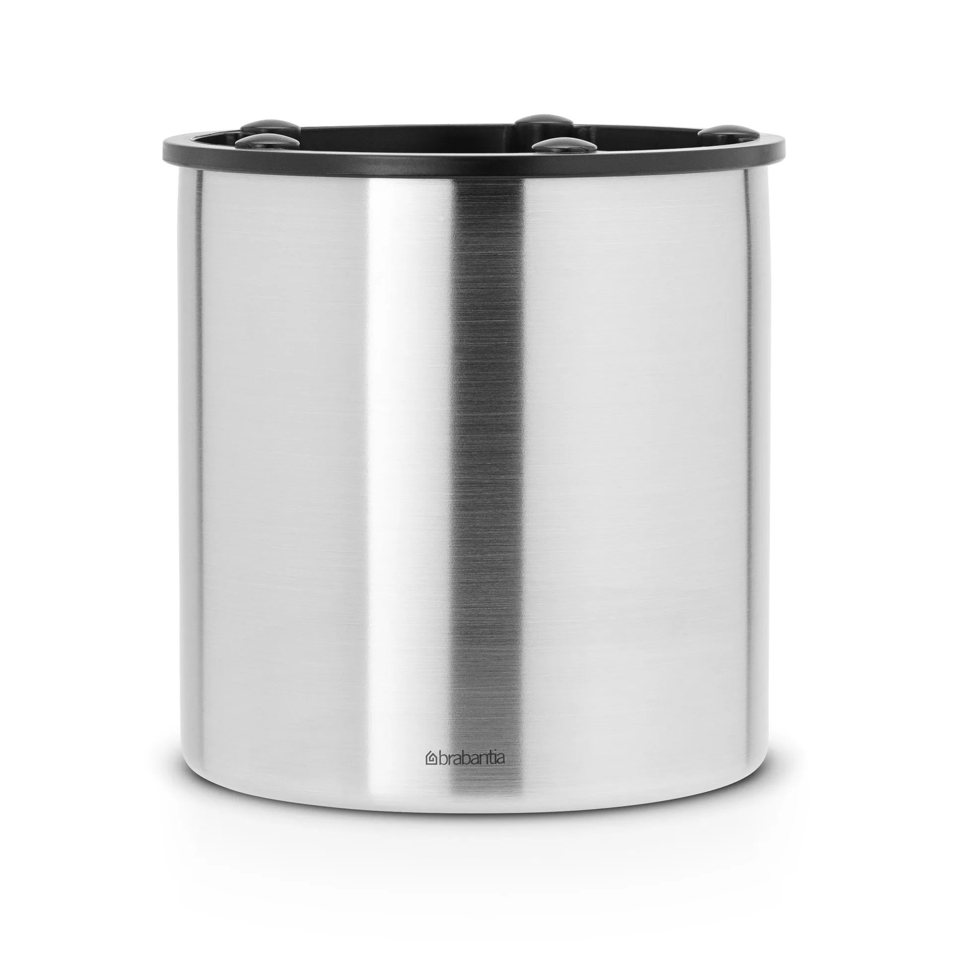 Porta utensílios de cozinha 15,5 cm Profile , Aço-preto Brabantia