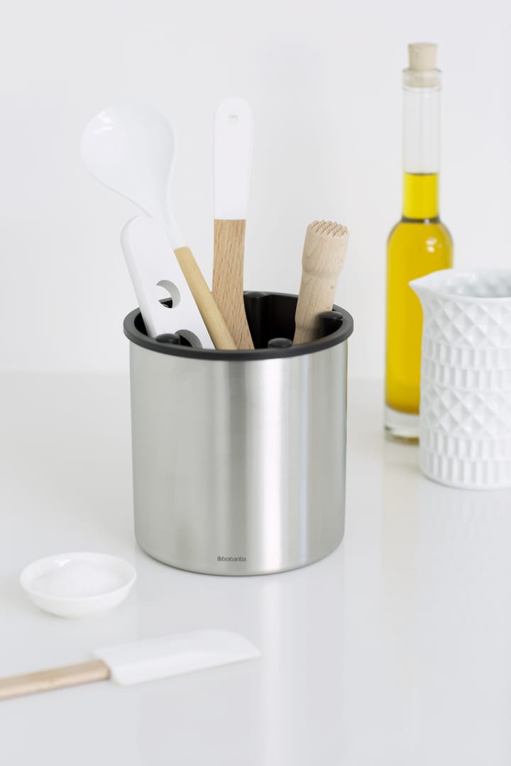 Porta utensílios de cozinha 15,5 cm Profile , Aço-preto Brabantia