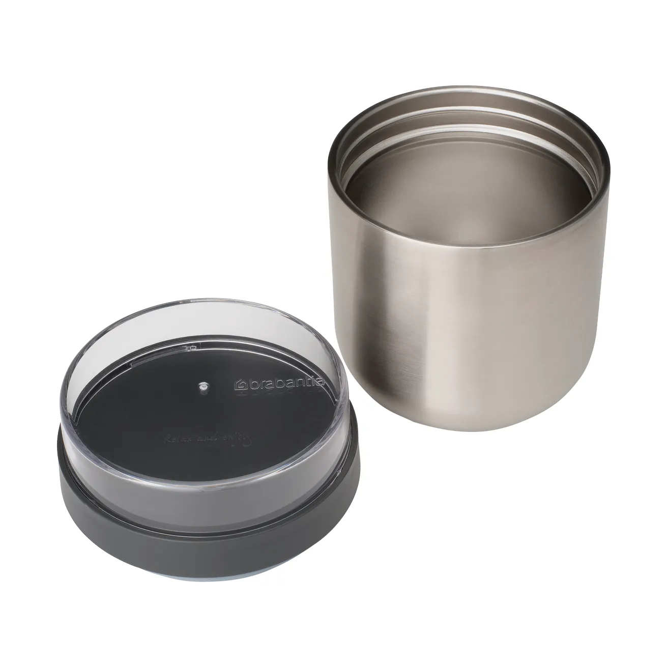 Pote térmico para alimentos 0,5 l Make & Take, Cinzento escuro  Brabantia