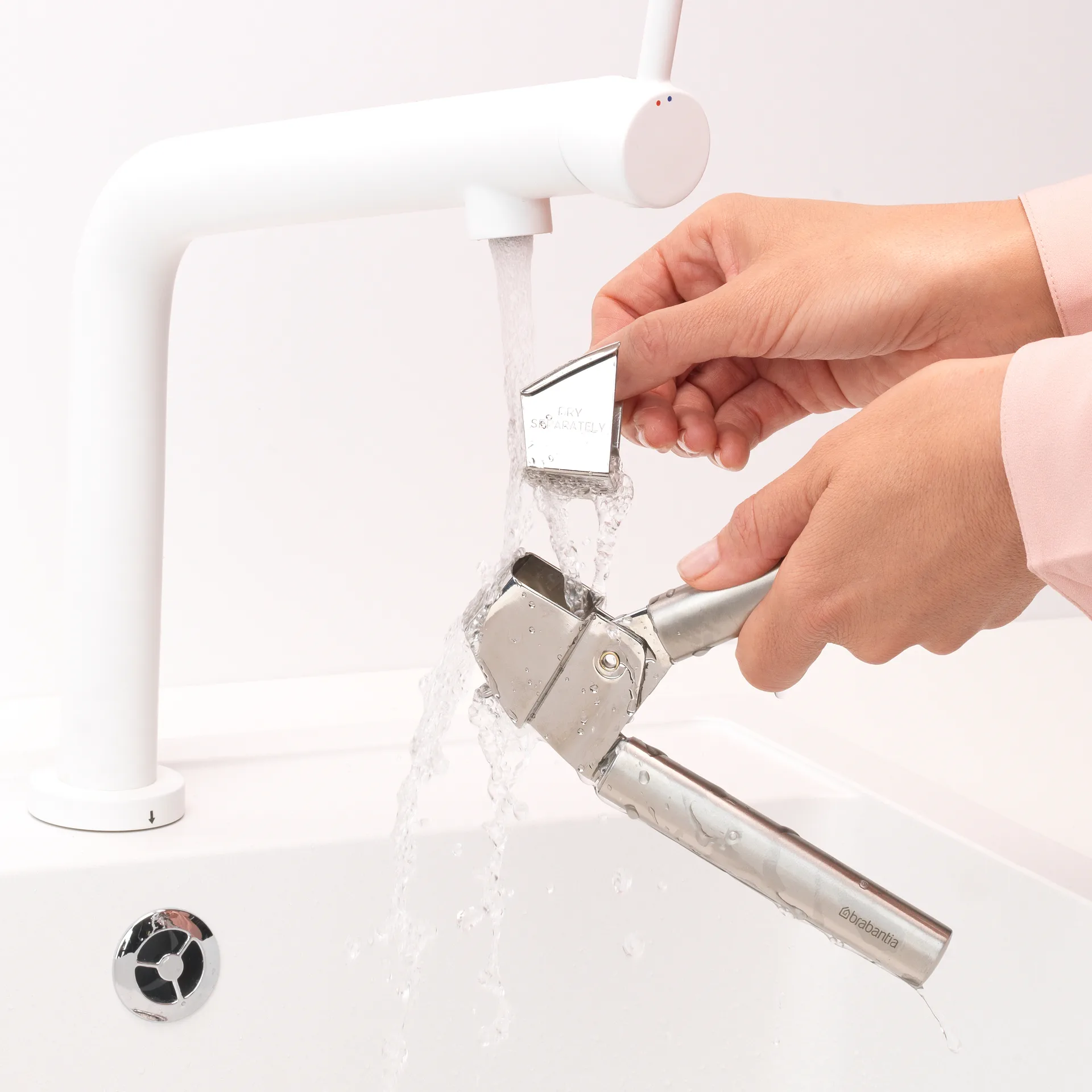 Prensa de alho Profile, aço inoxidável Brabantia