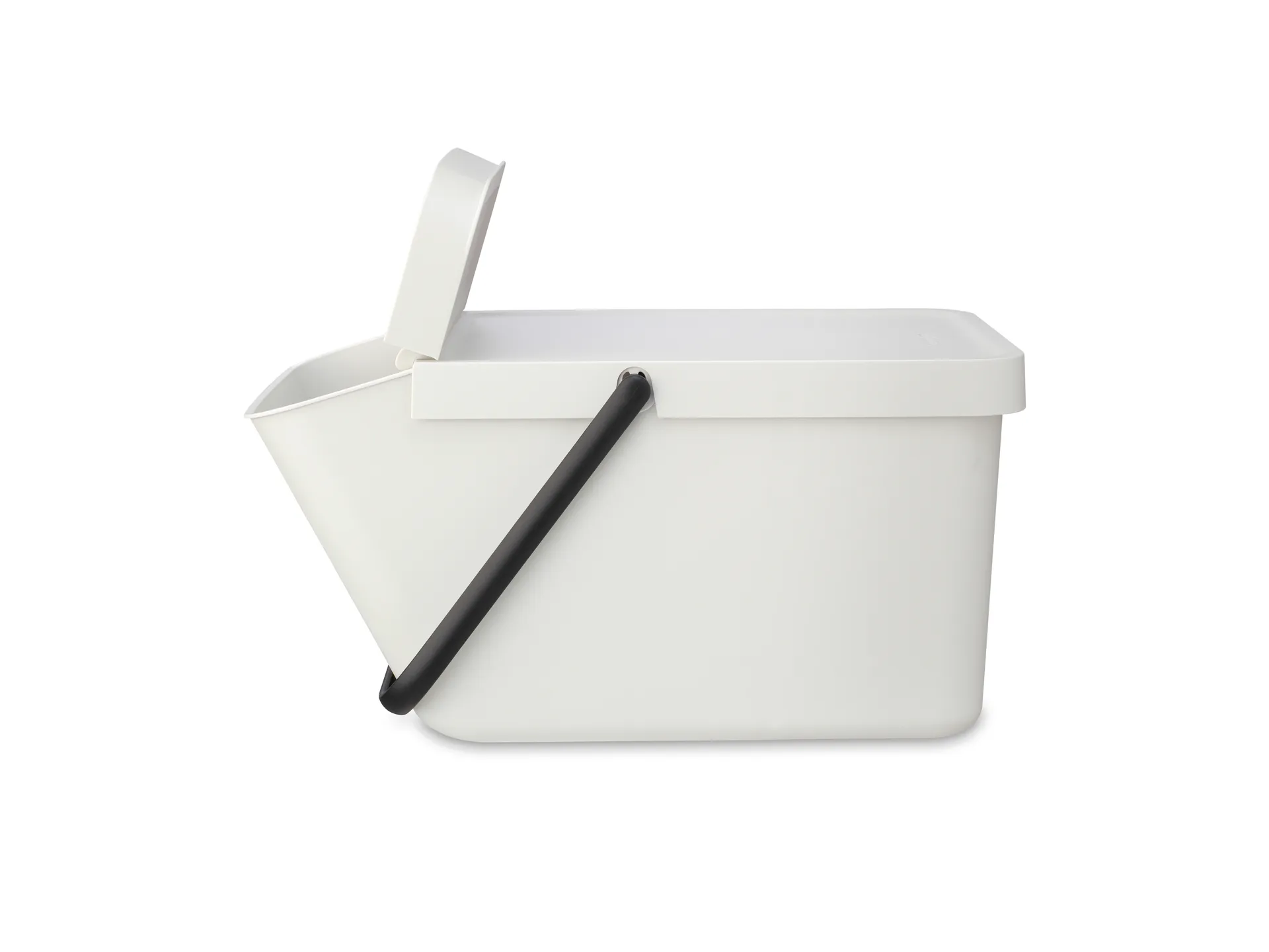 Sort & Go balde de lixo empilhável 20 L, Cinza claro Brabantia