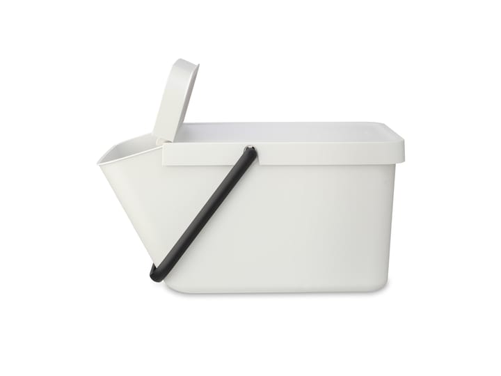 Sort & Go balde de lixo empilhável 20 L, Cinza claro Brabantia