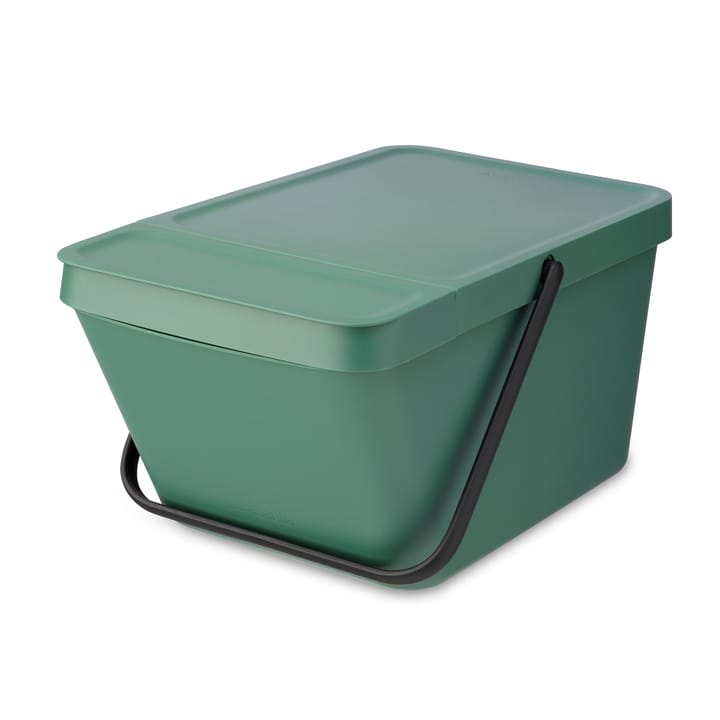 Sort & Go balde de lixo empilhável 20 L - Verde abeto - Brabantia