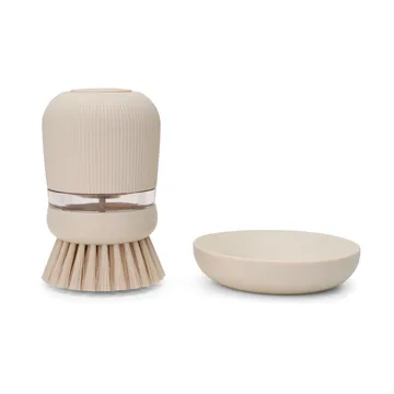 Suporte para detergente de louça e escova Brabantia - Soft beige - Brabantia