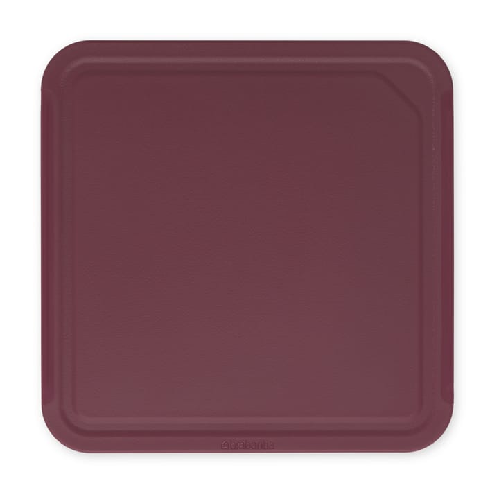 Tábua de cortar média TASTY+ 25x25 cm - Aubergine red - Brabantia