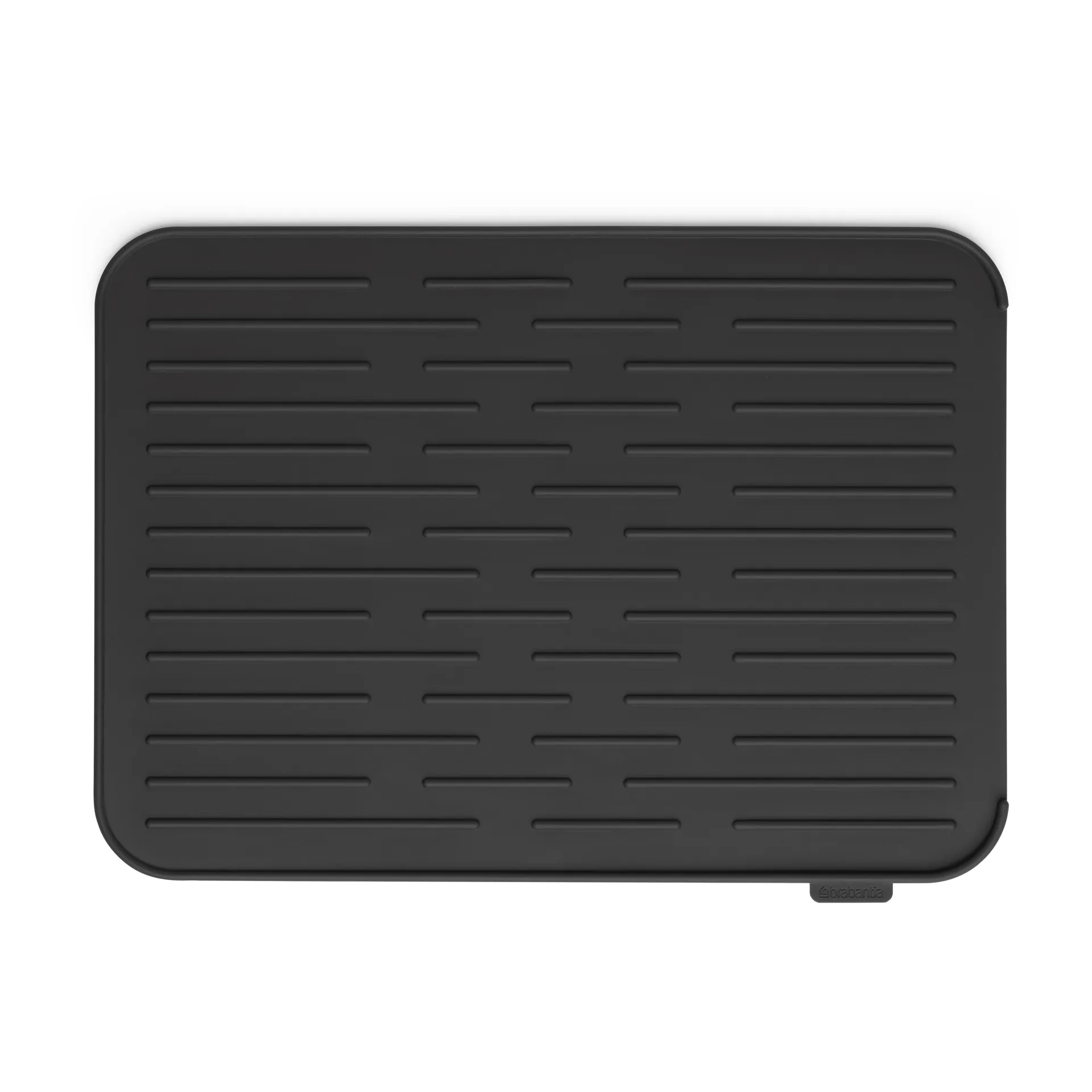 Tapete de silicone para pratos Brabantia, dark grey Brabantia