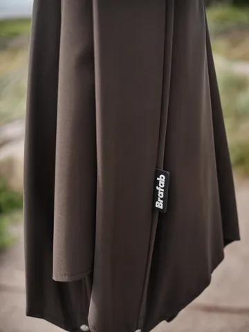 Abriola guarda-sol - Charcoal black, Ø270 cm - Brafab