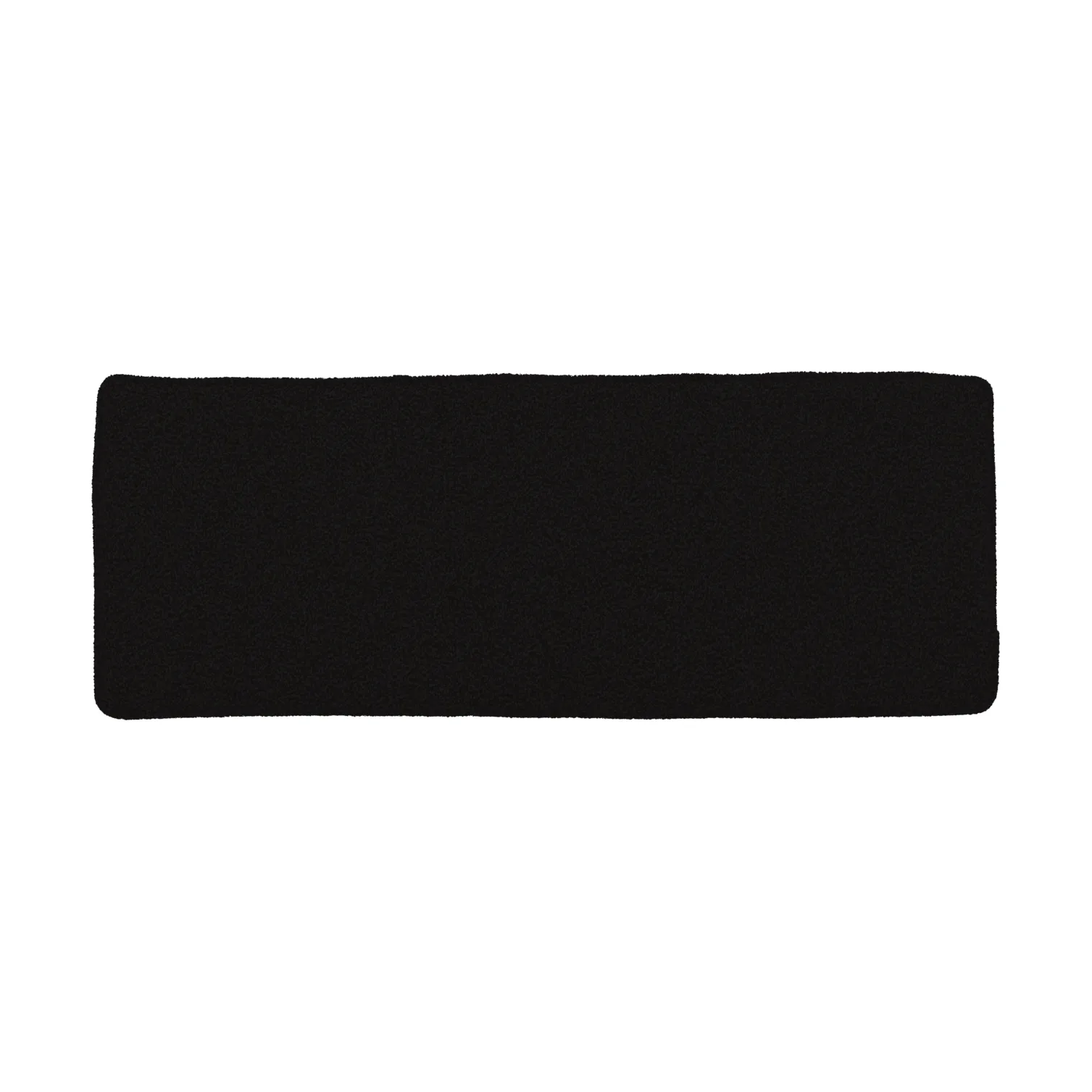 Almofada de assento Frisk, Teddy black, 37x102 cm Brafab