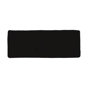 Almofada de assento Frisk - Teddy black, 37x102 cm - Brafab