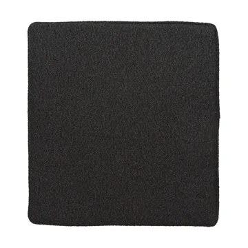 Almofada de assento Frisk - Teddy black, 43x41 cm - Brafab