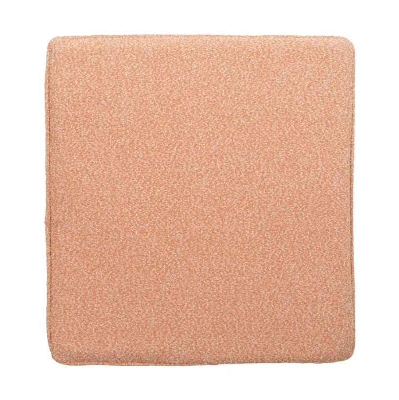 Almofada de assento Frisk, Teddy orange, 37x37 cm Brafab