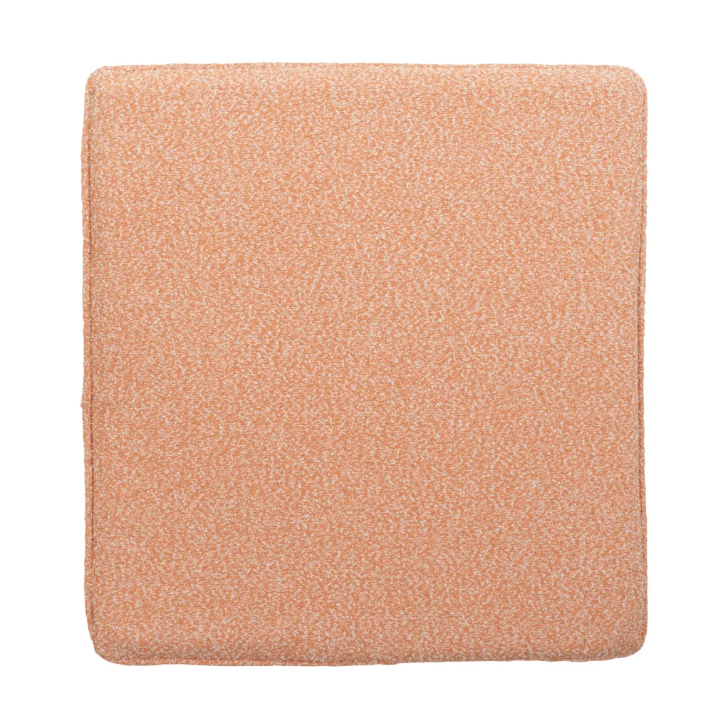 Almofada de assento Frisk, Teddy orange, 43x41 cm Brafab