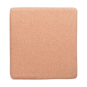 Almofada de assento Frisk - Teddy orange, 48x53 cm - Brafab
