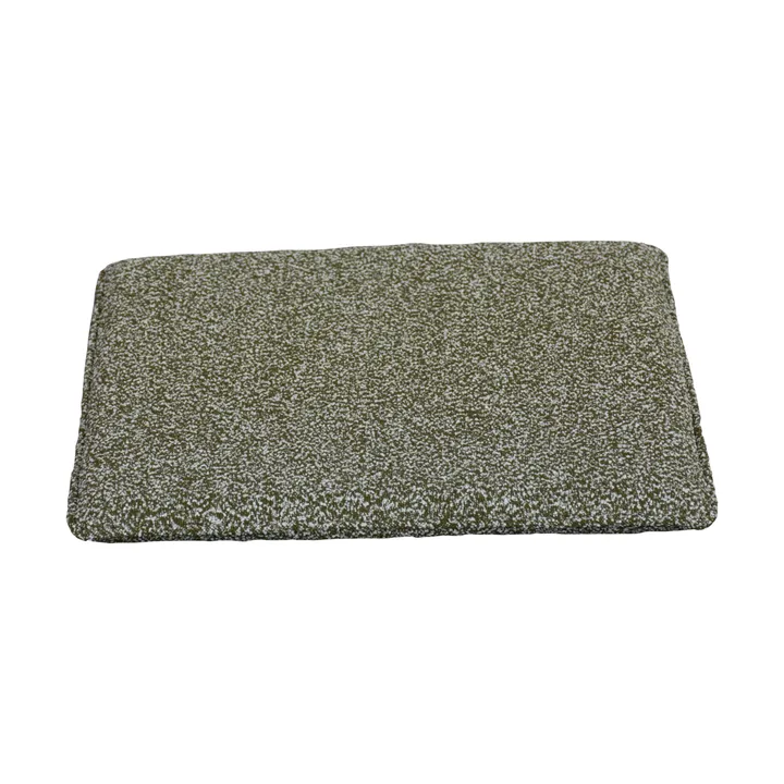 Almofada de assento Frisk - Teddy verde, 37x37 cm - Brafab