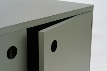 Armário de base de cozinha exterior Kelia - Antracite, 121x91x64 cm - Brafab