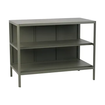 Bancada de cozinha exterior Kelia com prateleiras - Nordic green, 121x91x64 cm - Brafab