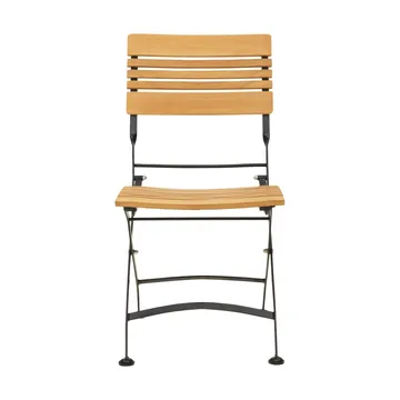 Brewer cadeira de jantar - Preto-teca - Brafab