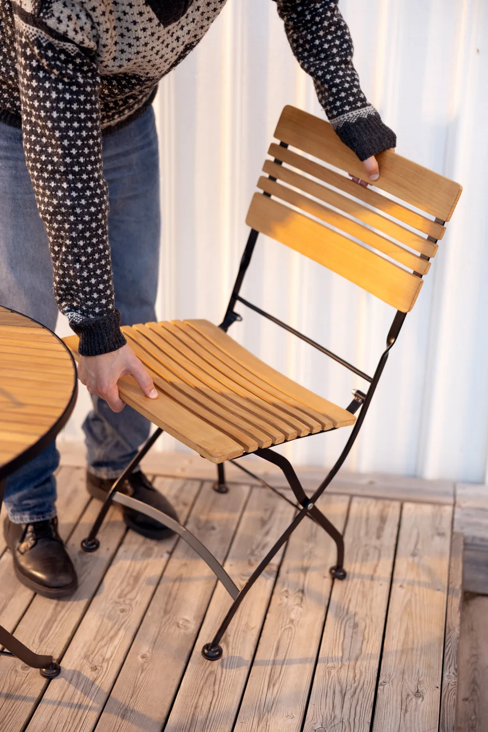 Brewer cadeira de jantar, Preto-teca Brafab