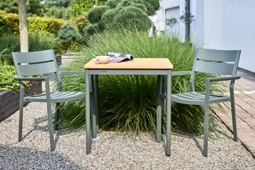 Delia cadeira de braços - Verde nórdico - Brafab