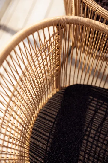 Delta cadeira de braços - Preto-natural - Brafab