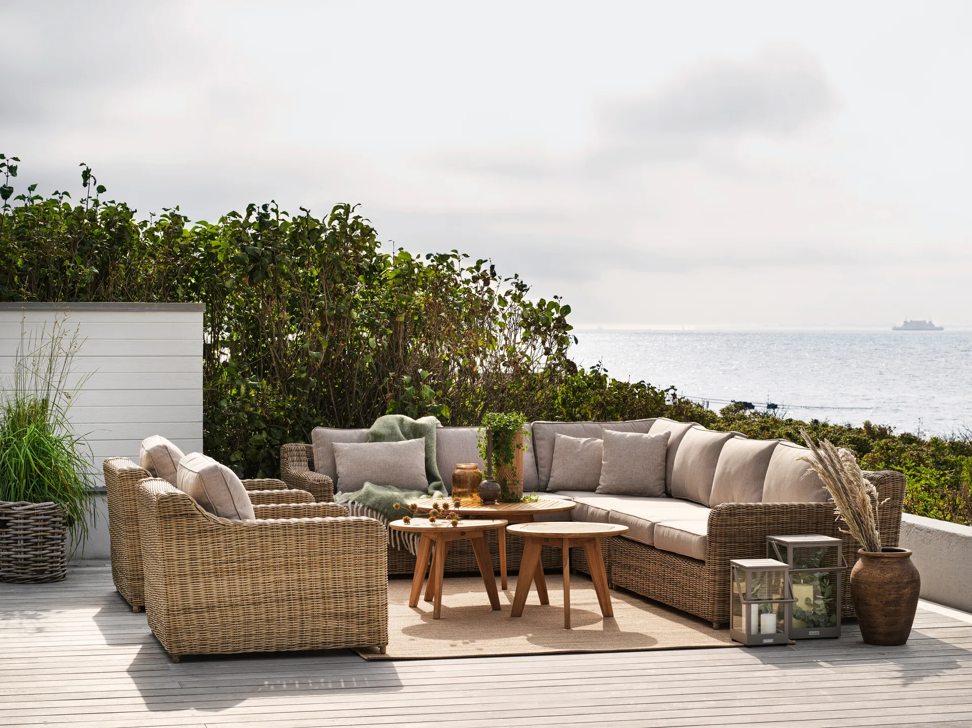 Glendon puff, Castanho escuro-alce suave Brafab