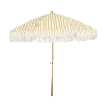 Guarda-sol Gatsby - Yellow stripe, Ø185 cm - Brafab