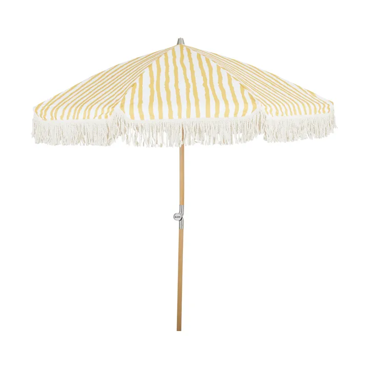 Guarda-sol Gatsby - Yellow stripe, Ø185 cm - Brafab