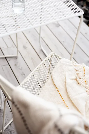 Haru cadeira de jantar - Branco pérola - Brafab