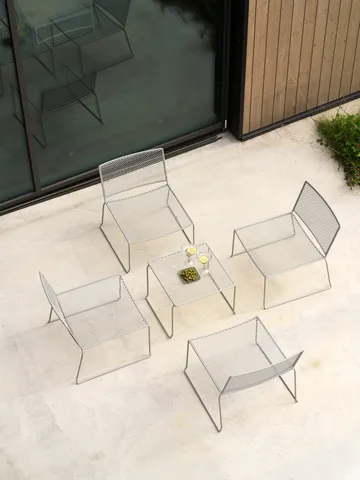 Haru mesa lateral - Slate grey, 54x54 cm - Brafab