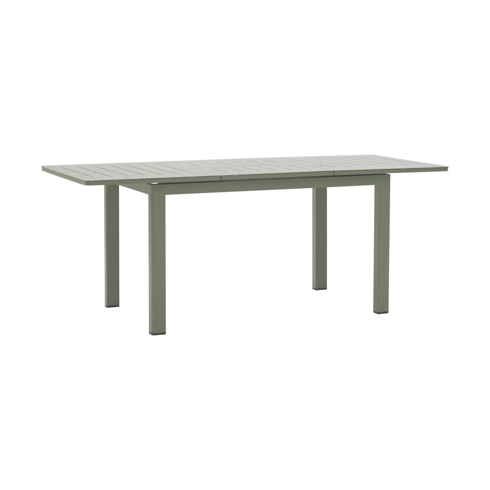 Lomma mesa de jantar, Dusty green, 128-187x80x73 cm Brafab
